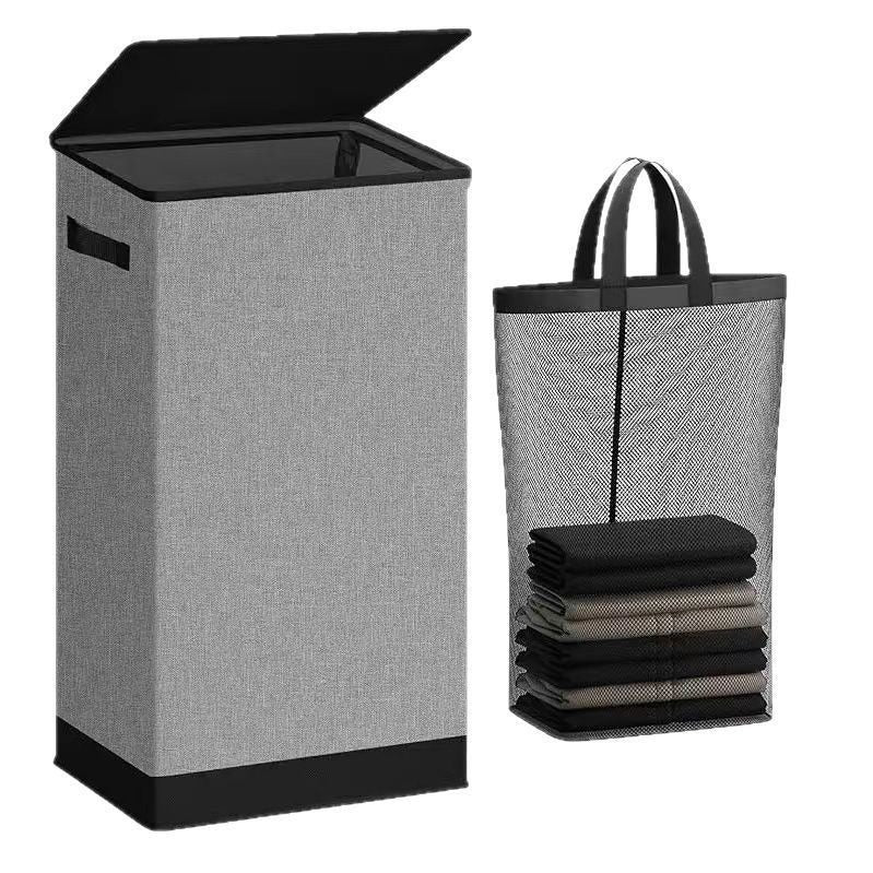 Modern laundry basket with removable inner bag Acalora