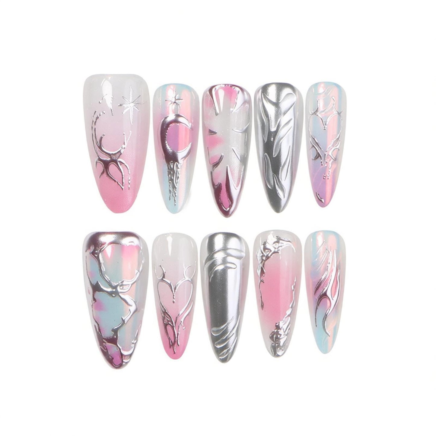 Abstract Nail Art Acalora