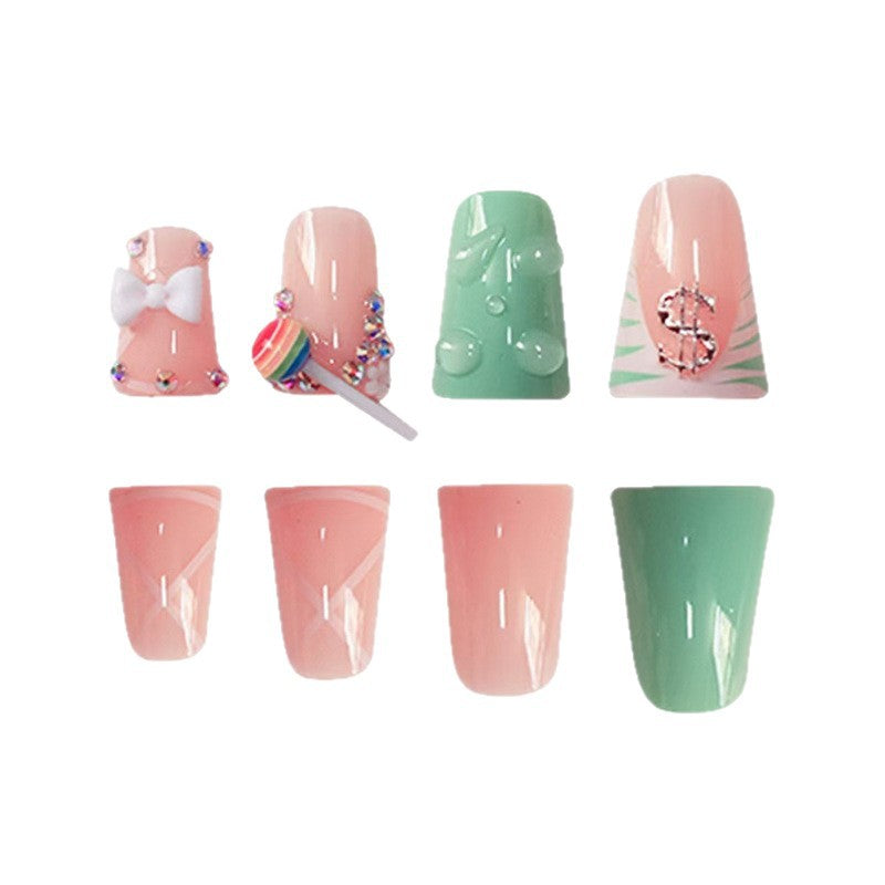Playful Themed Press-On Nails Acalora