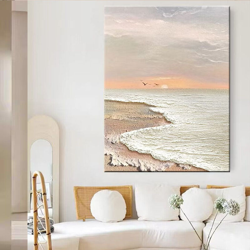 Coastal Landscape Canvas Artwork
