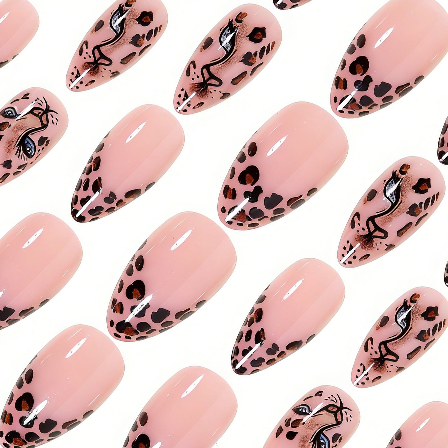 Artistic Stiletto Nail Art Tips Acalora