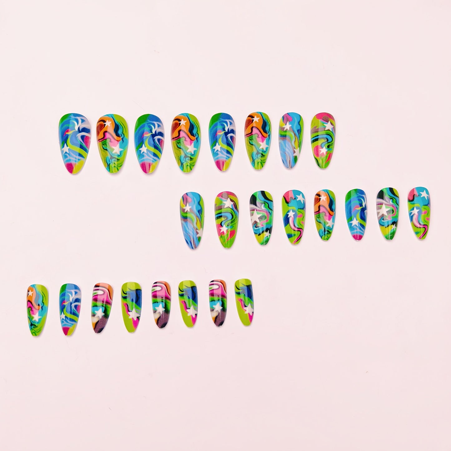 Artistic Swirl Nail Art Acalora
