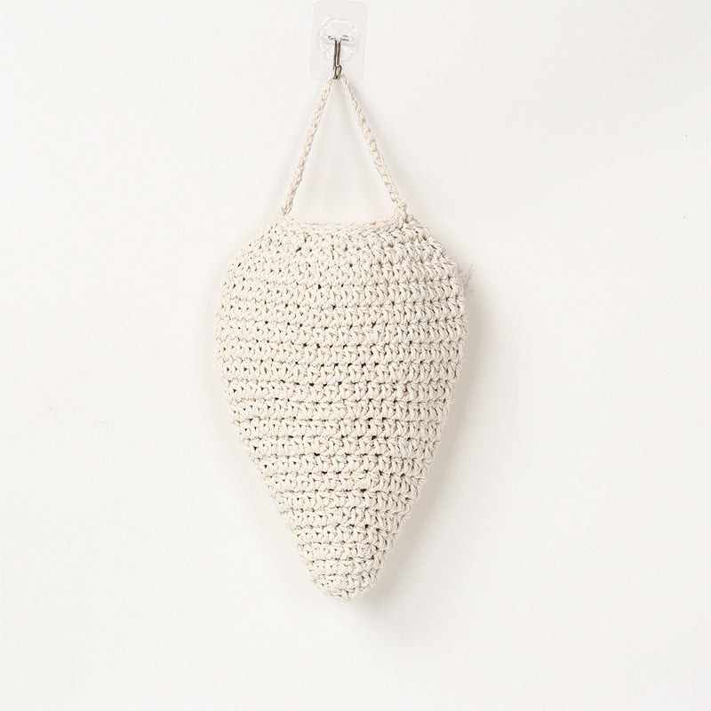Hand-knotted shoulder bag Acalora