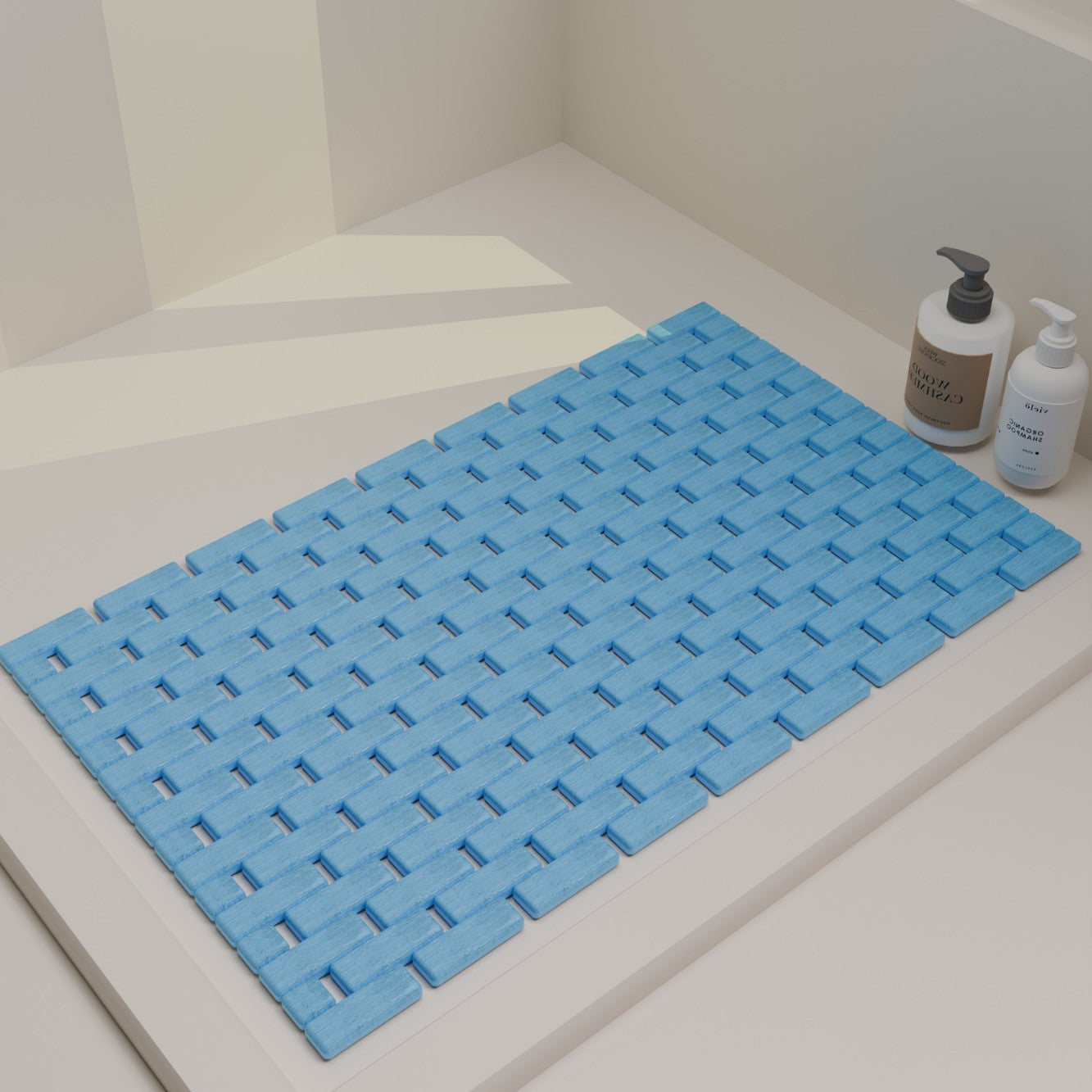 Stylish Woven Bath Mat