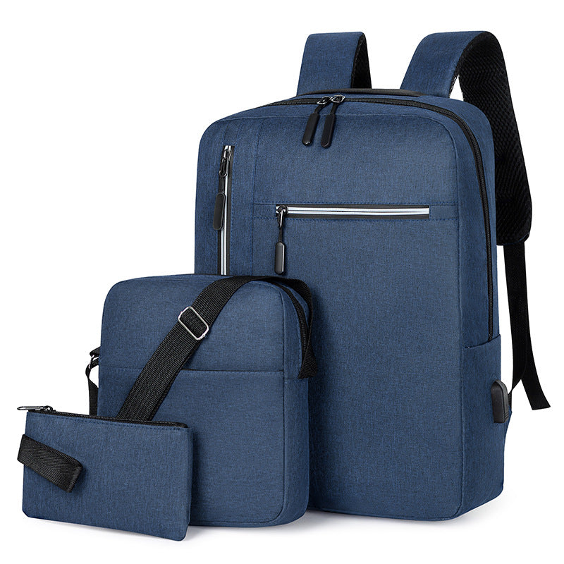 Versatile Multi-Compartment Backpack Set Acalora