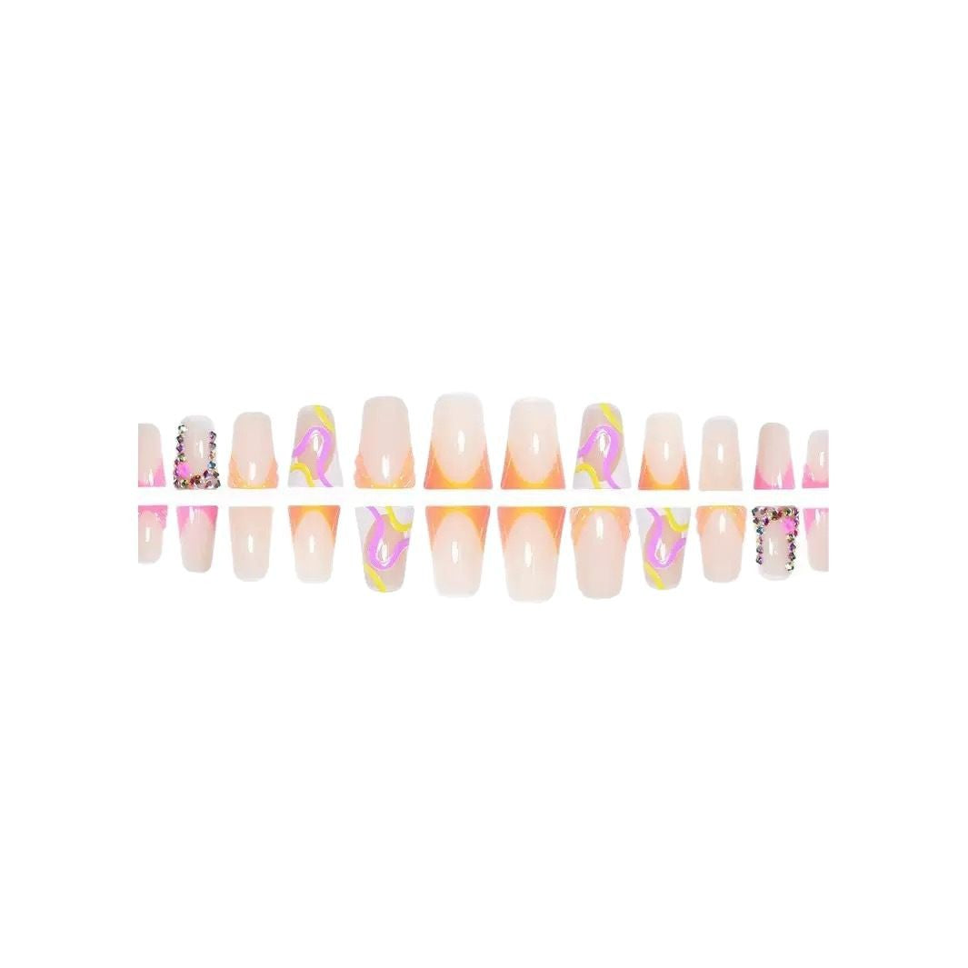 Artistic Gel Nail Art Design Acalora
