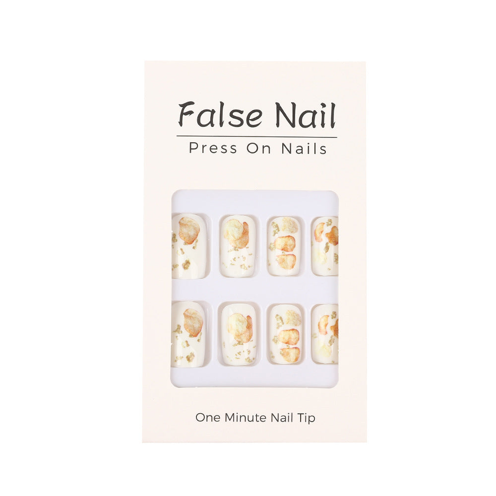 Creative artificial nails in natural vintage design Acalora
