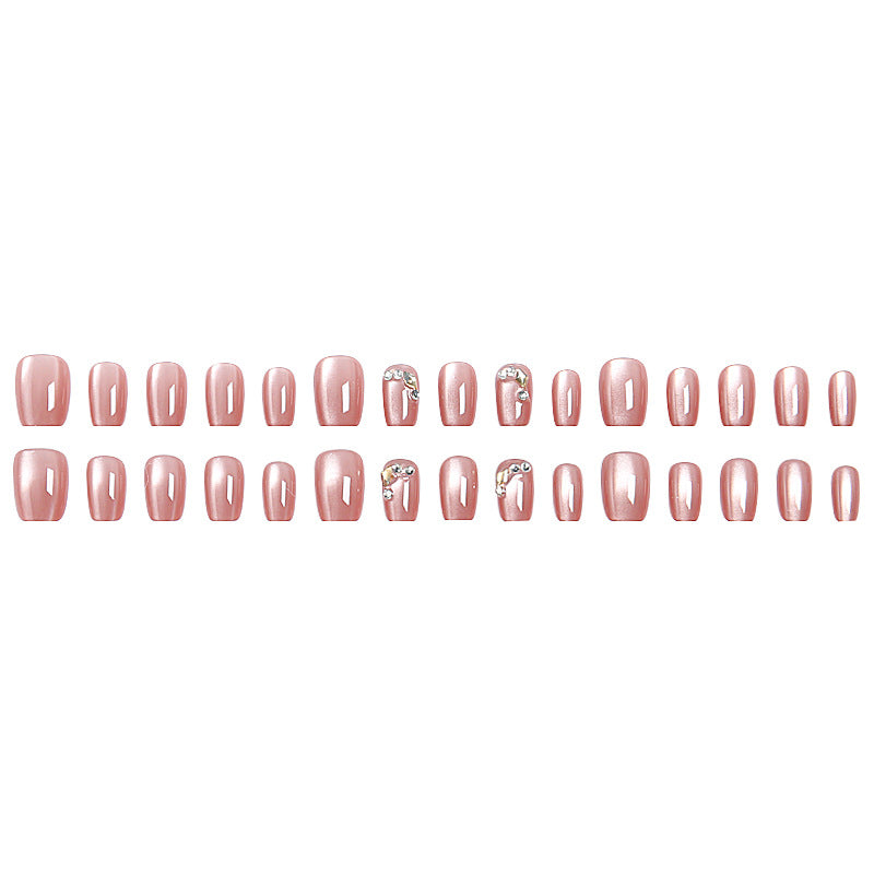 Glittering artificial nail tips with elegant details Acalora