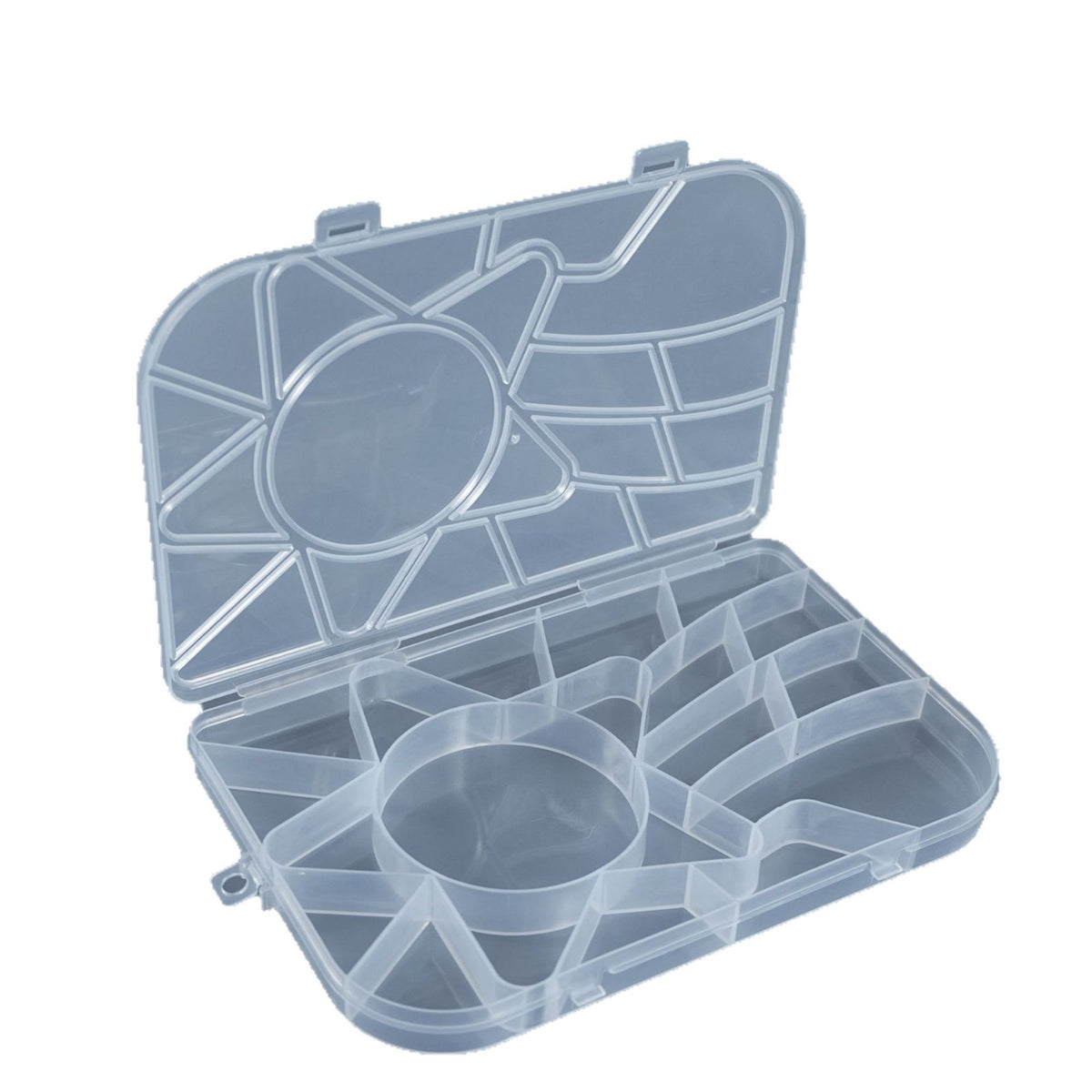 Clear Multi-Section Craft Organizing Box Acalora