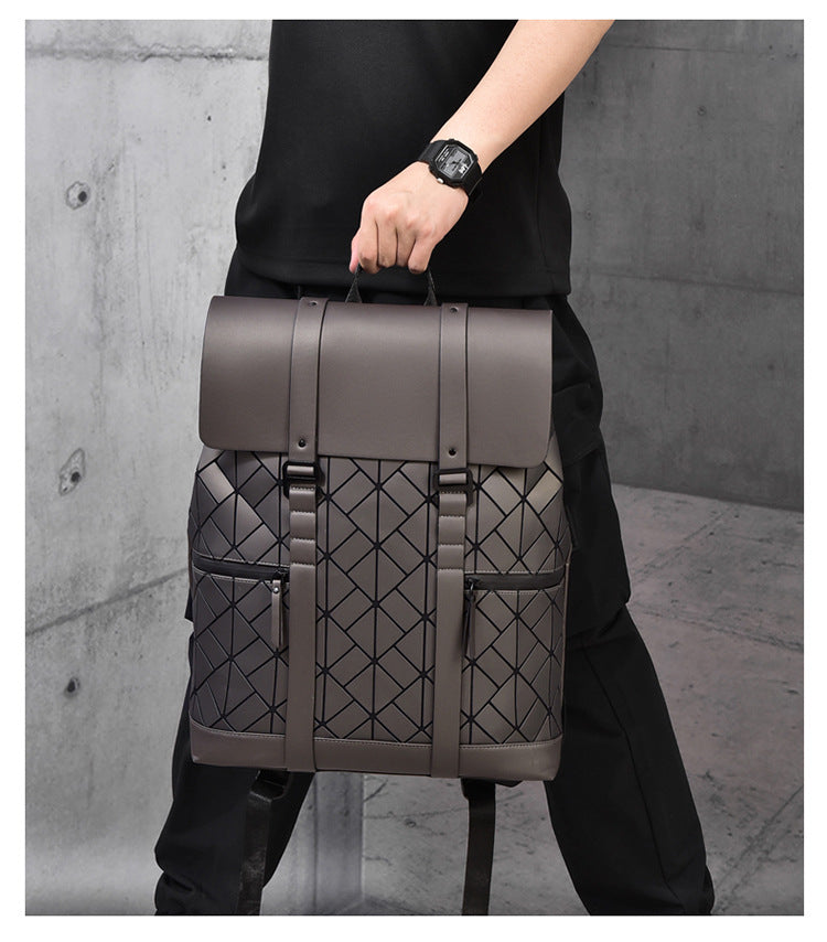 Stylish Geometric Design Acalora Backpack