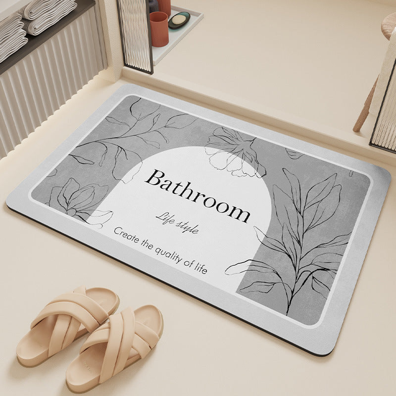 Stylish Bathroom Floor Mat