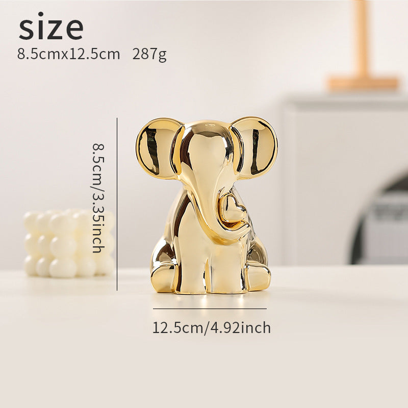 Decorative Elephant Figurine Acalora
