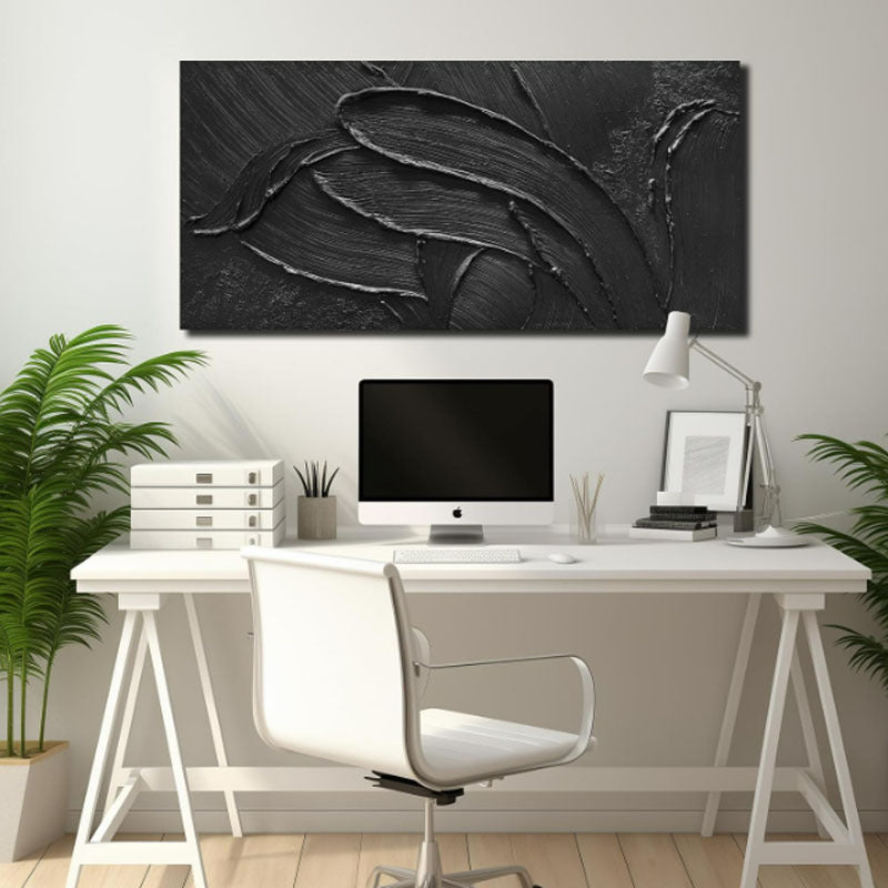 Textured Abstract Oil Painting