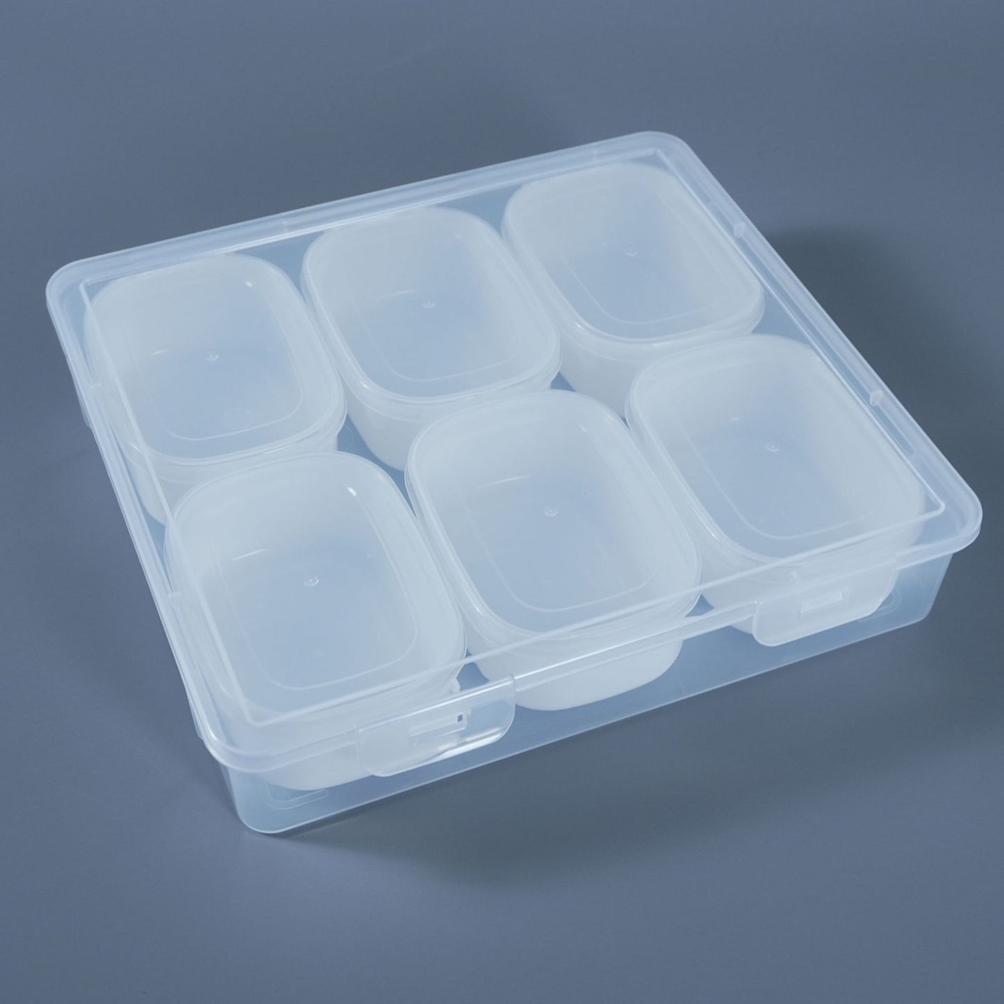 Multi-Functional Clear Craft Storage Container Acalora