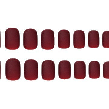 Matte Finish Press-On Nail Set Acalora 178815*10mm0162