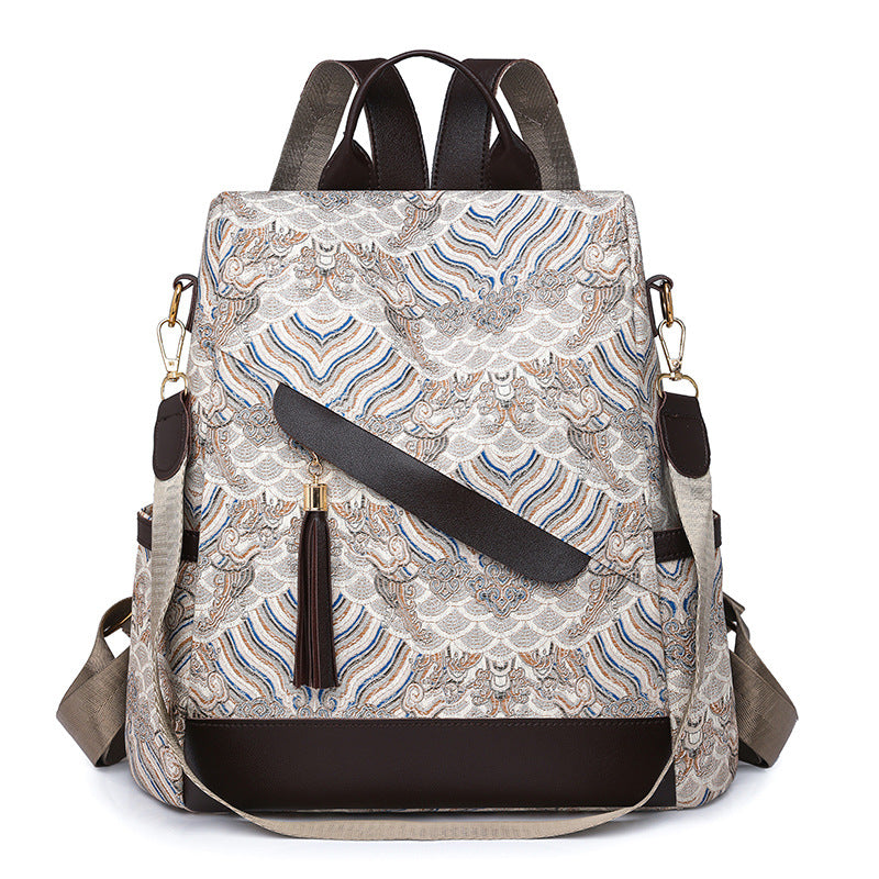 Elegant Quilted Backpack Acalora