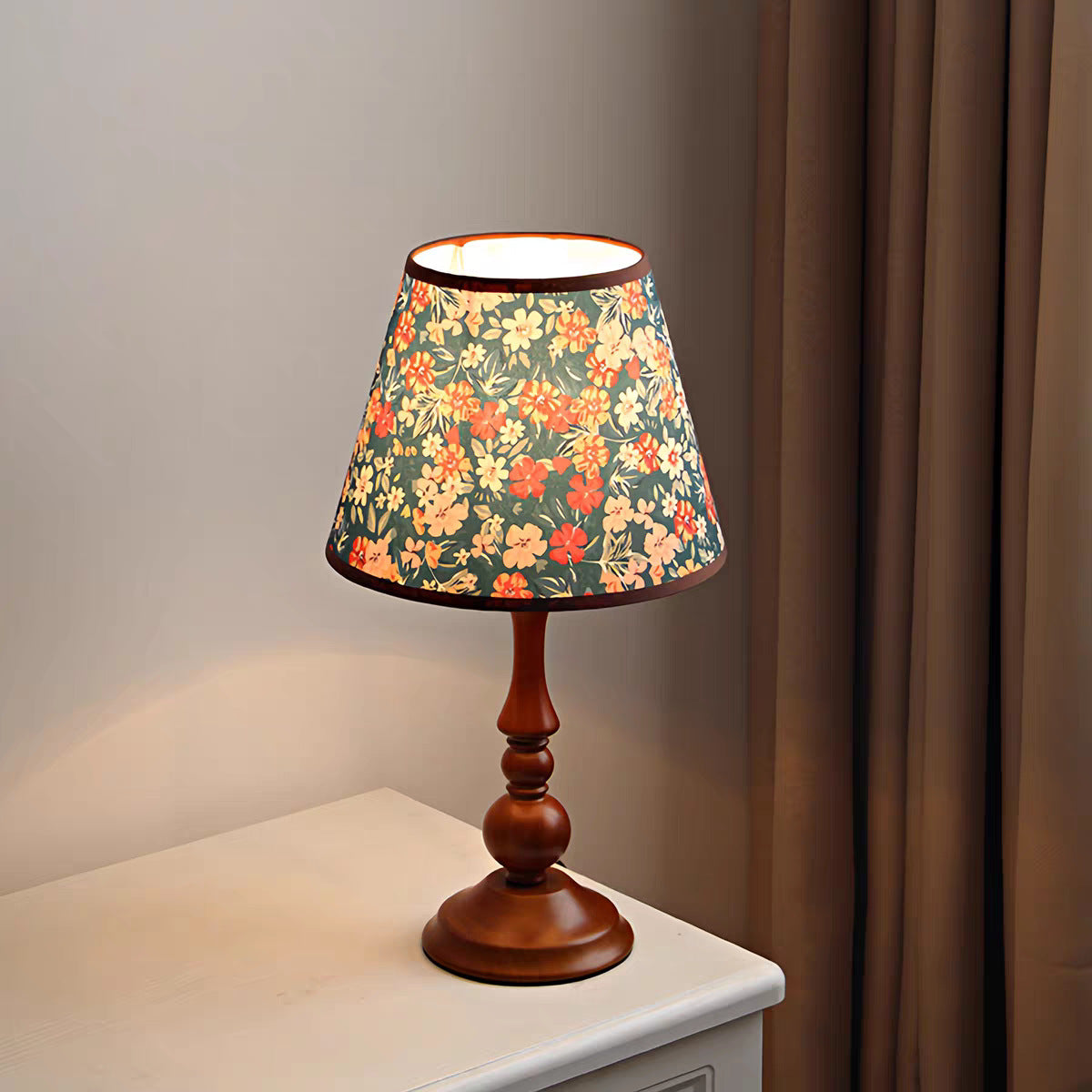 Floral Pattern Decorative Table Lamp