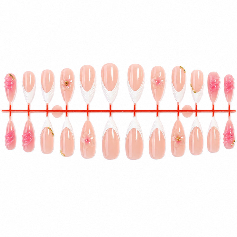 Decorative Premium Press-On Nail Art Set Acalora