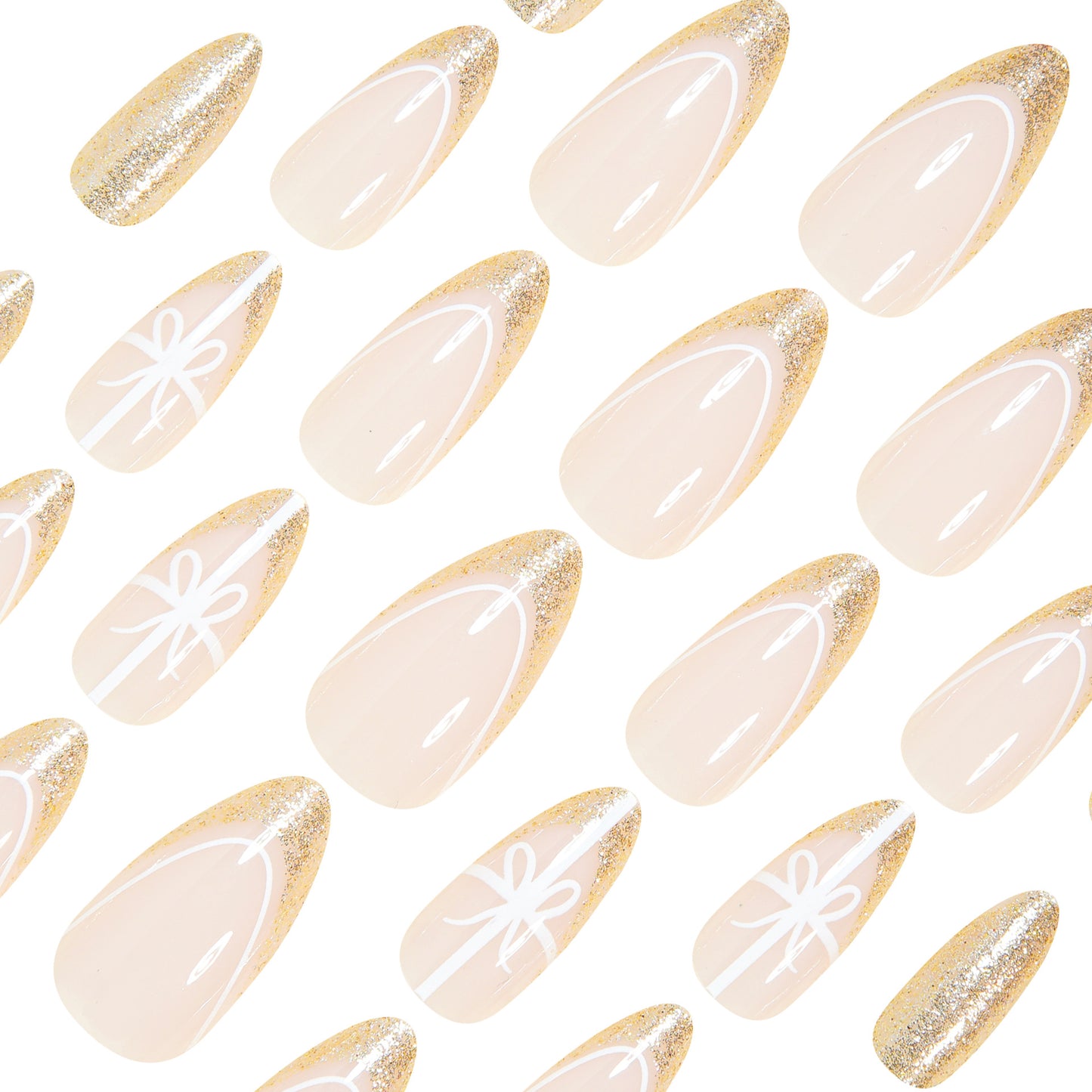 Elegant Stiletto Press-On Nail Tips Acalora
