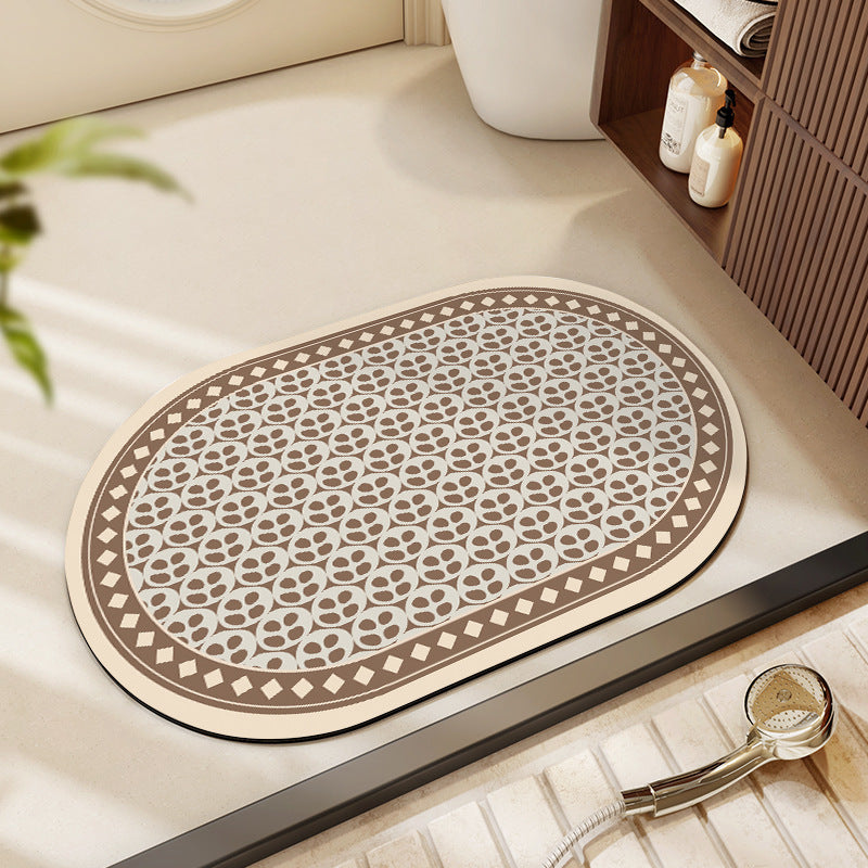 Decorative Non-Slip Bath Mat Acalora