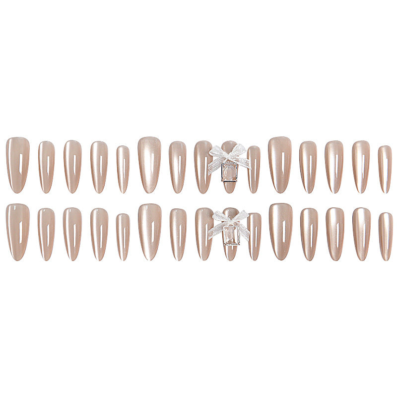 Elegant artificial nail tips with a glossy finish Acalora