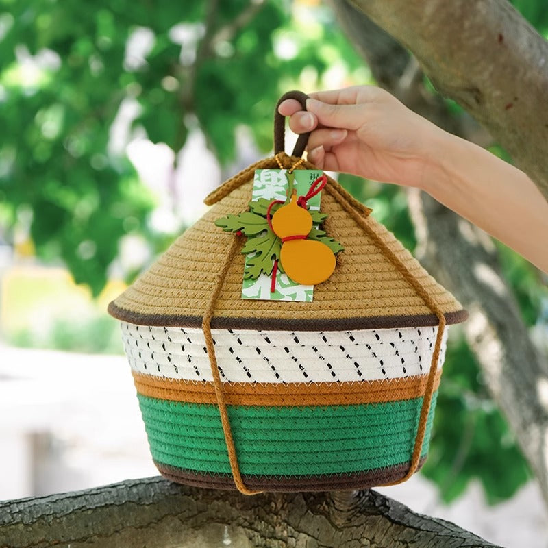 Playful storage basket Acalora