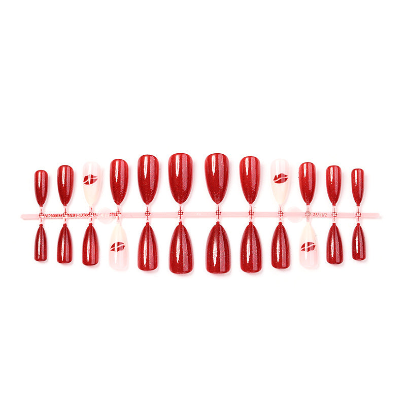 Glamorous Press-On Nail Set Acalora