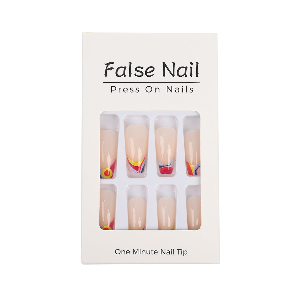Creative and colorful nail art Acalora