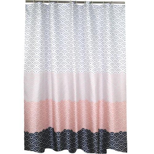 Modern Abstract Printed Shower Curtain