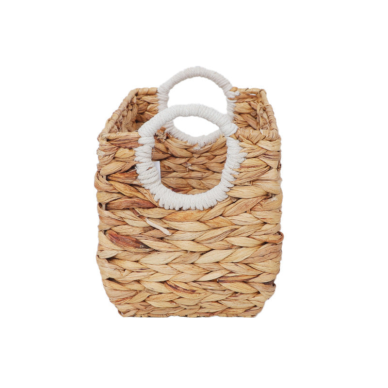 Natural Fiber Storage Basket