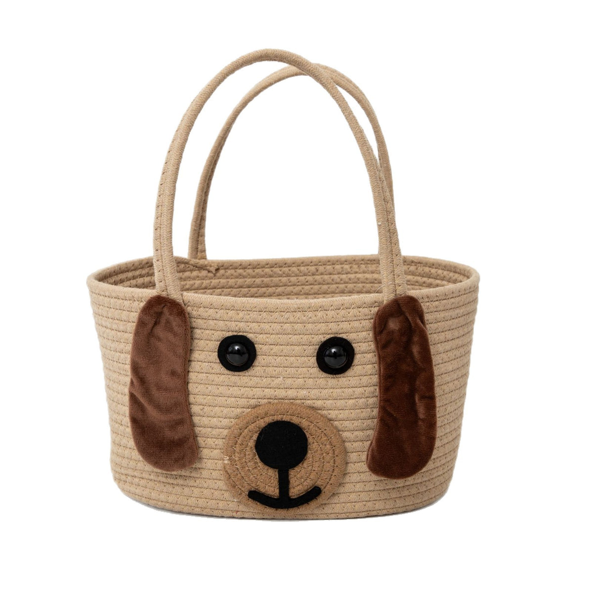 Stylish carrying basket with colorful handles Acalora