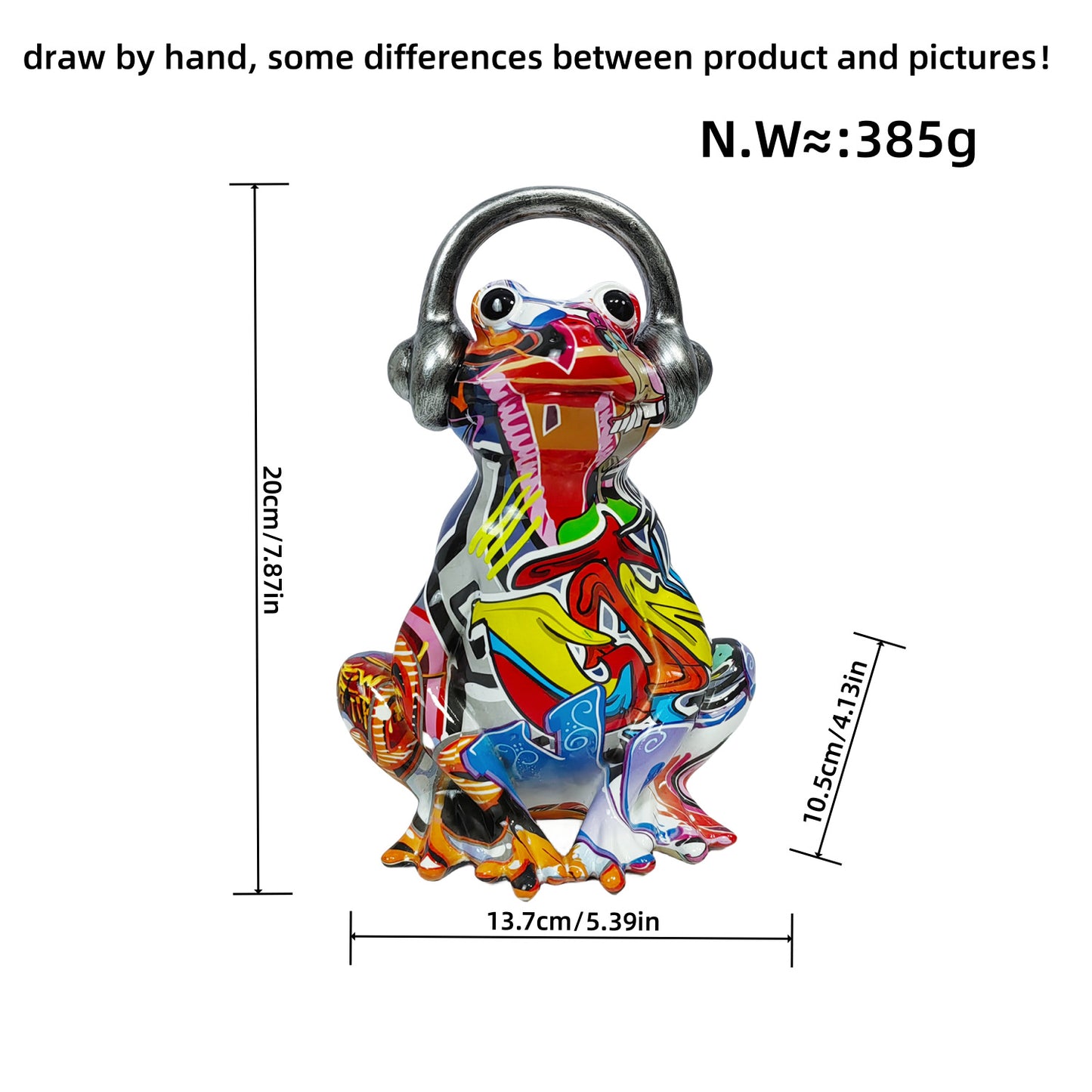 Musical Frog Sculpture Acalora