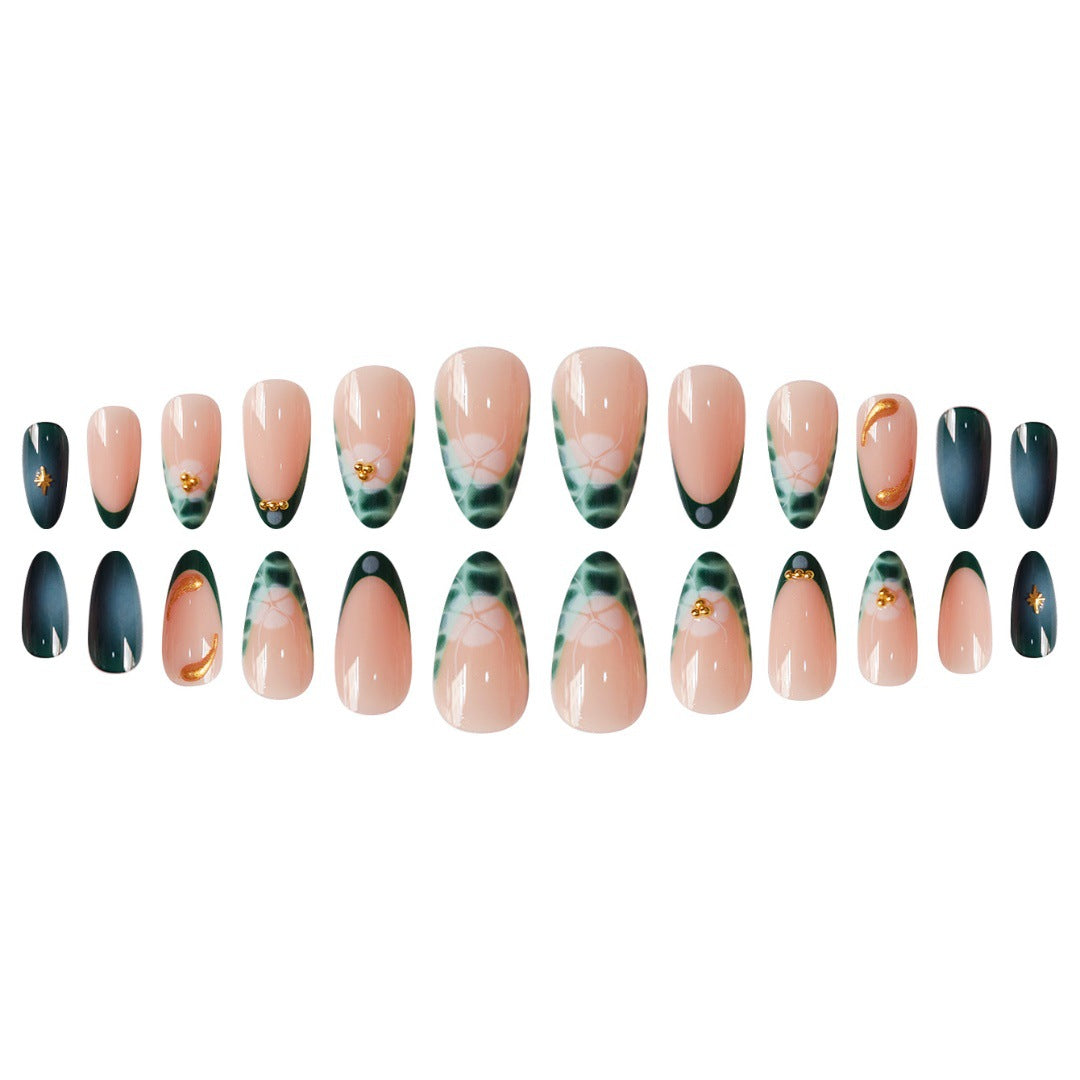 Stylish Artistic Gel Nail Design Acalora
