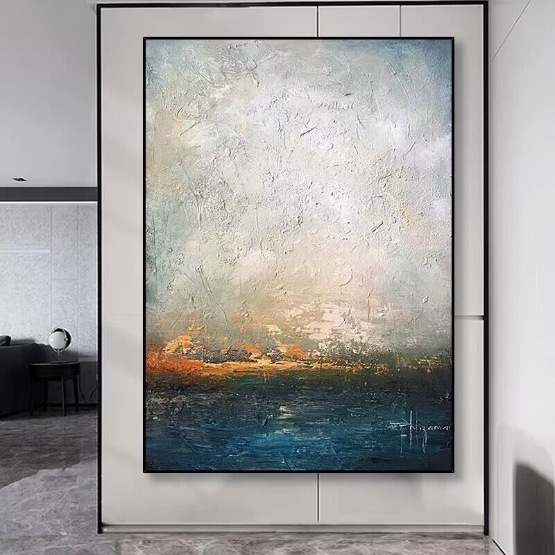 Abstract Landscape Canvas Artwork