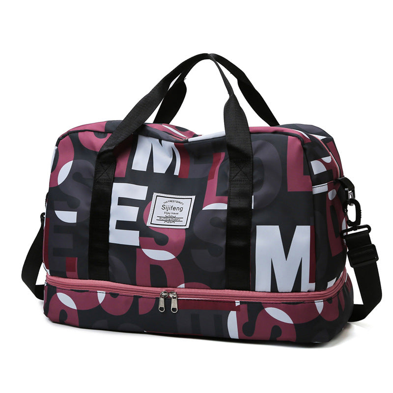 Stylish Sports Travel Duffle Bag with Multiple Compartments Acalora