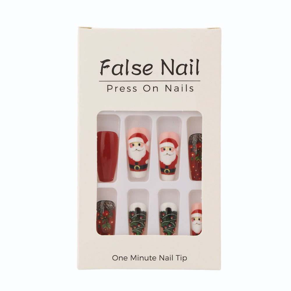 Christmas Art Nails Acalora