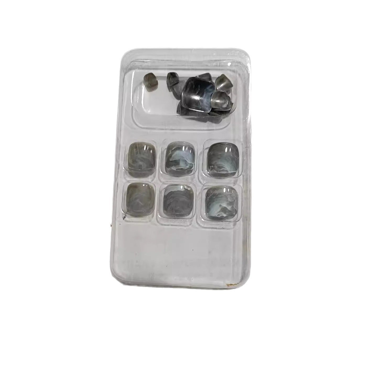 Marble Effect Press-On Nail Set Acalora