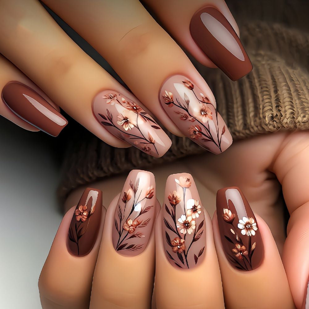 Halloween Nail Art Set with Creative Designs and Sparkling Details Acalora