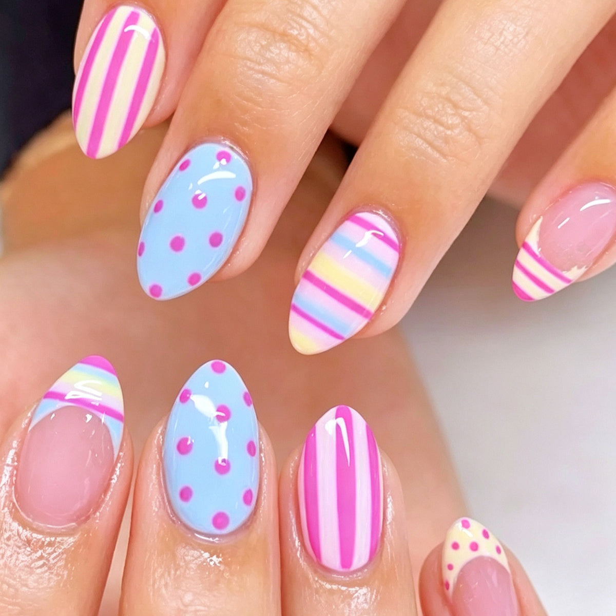 Geometric Pattern Nail Art Kit Acalora
