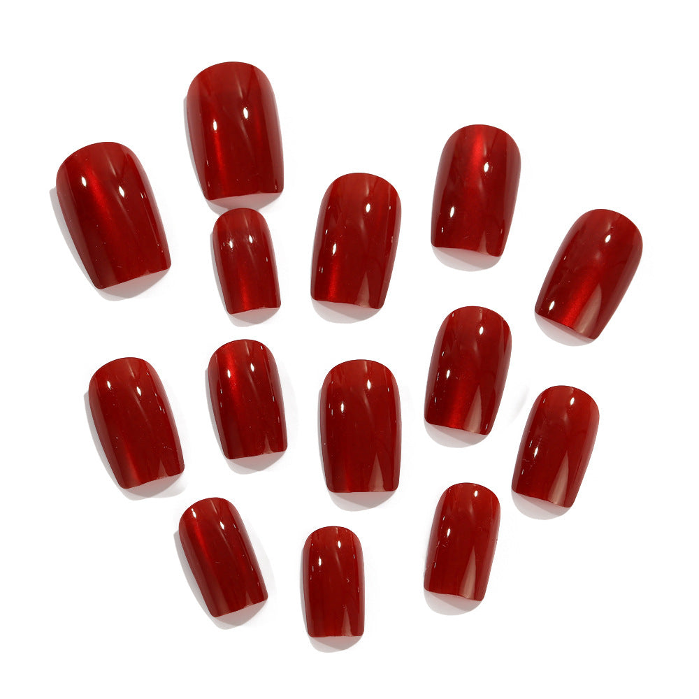 Artificial nails in elegant shine design Acalora