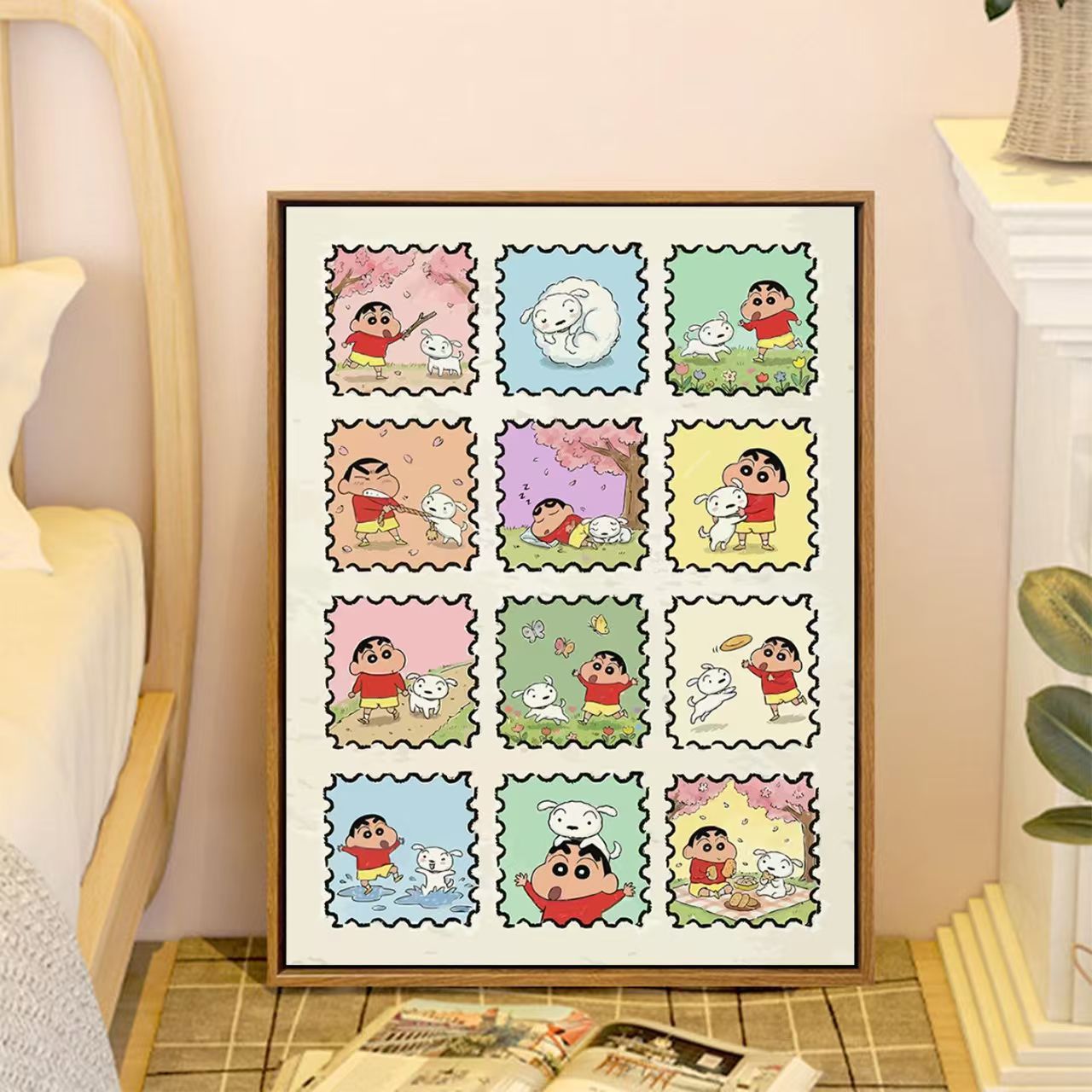 Whimsical Family-Themed Canvas Wall Art