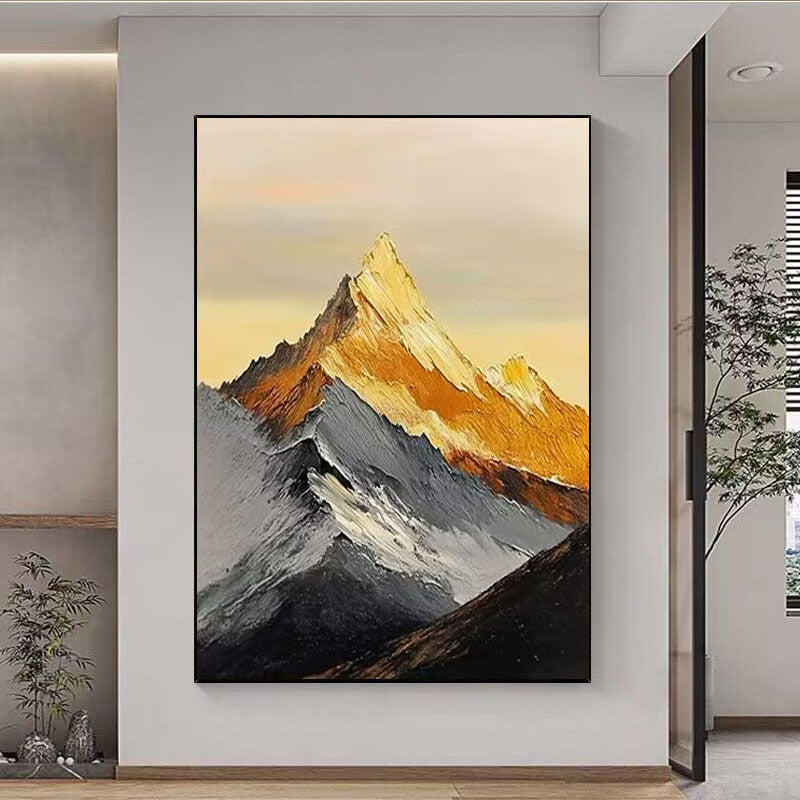 Breathtaking Mountain Landscape Canvas Artwork