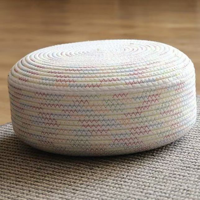 Handcrafted seat pouf Acalora