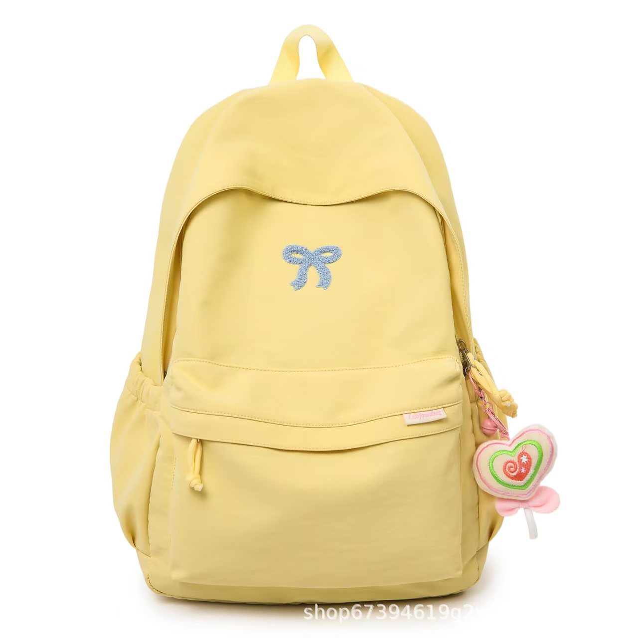 Casual Embroidered Daypack Bowlift