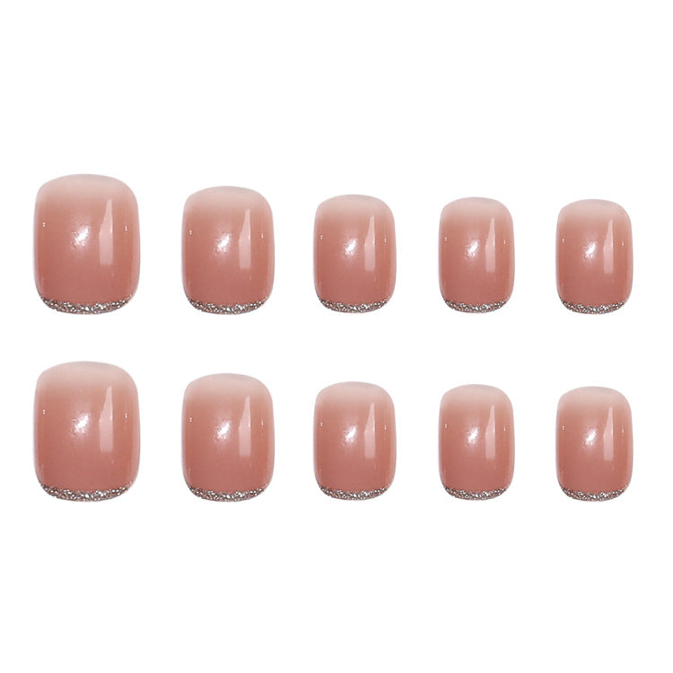 Stylish Shimmering Press-On Nail Tips Acalora