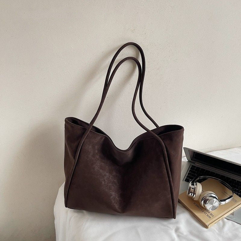 Versatile Textured Shoulder Tote Acalora