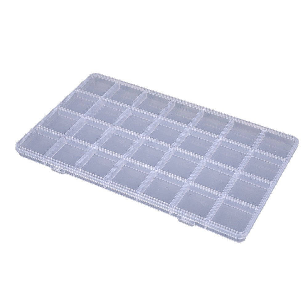 Clear Multi-Section Craft Supply Storage Case Acalora