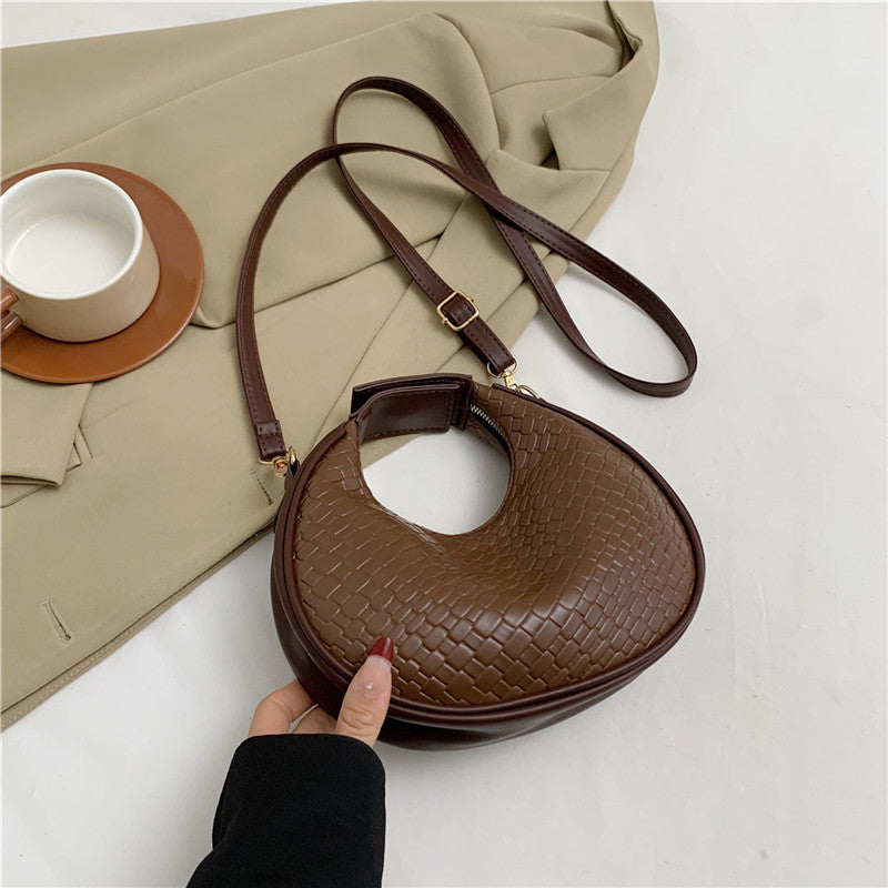 Textured Woven Crossbody Bag Acalora