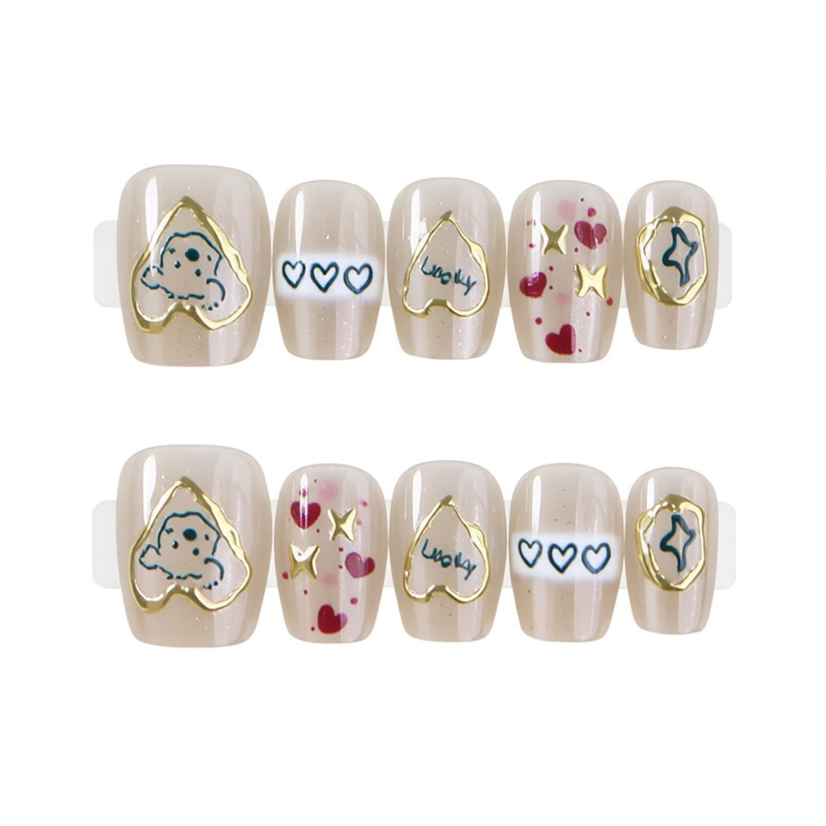 Themed Press-On Nail Set Acalora