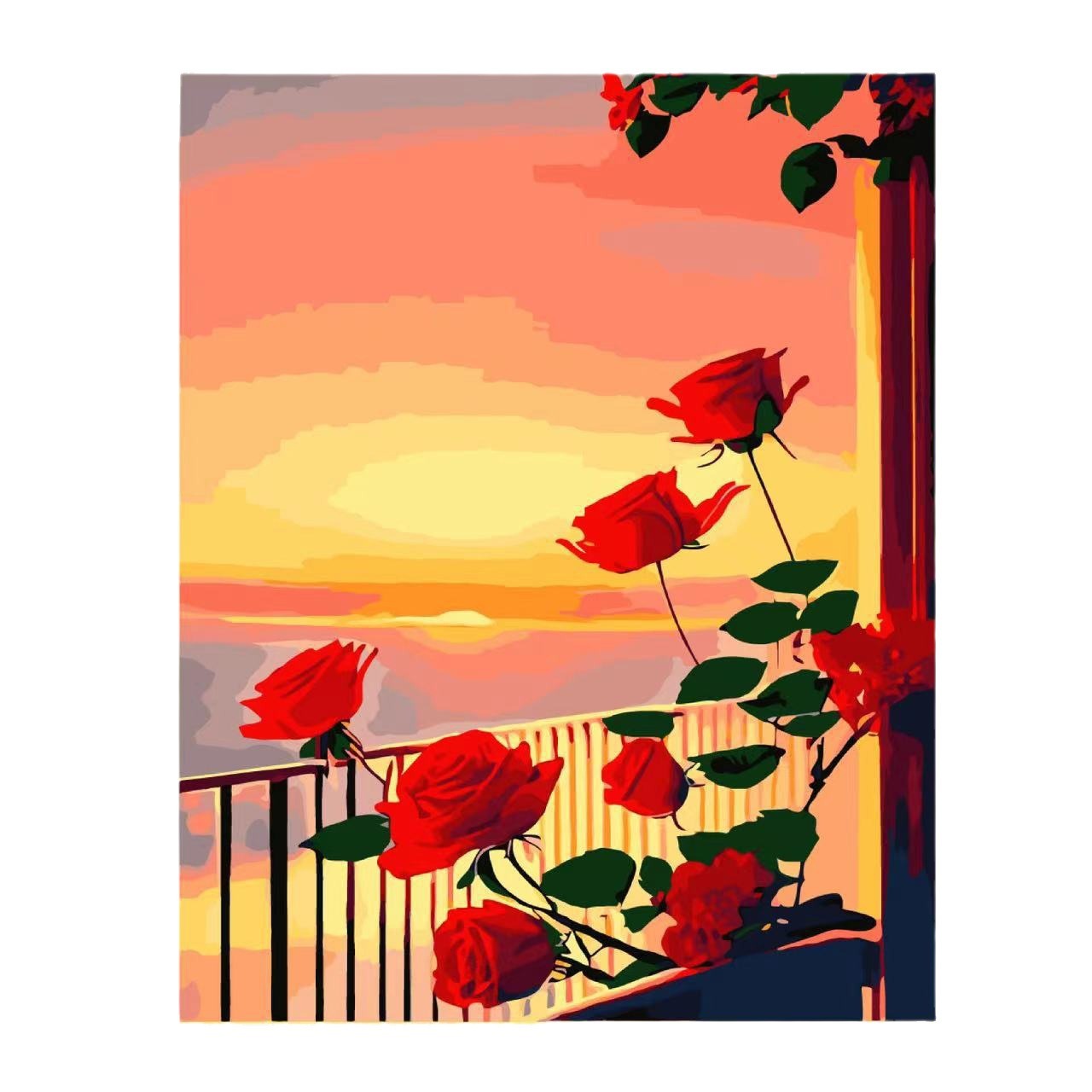 Scenic Ocean Sunset Wall Art